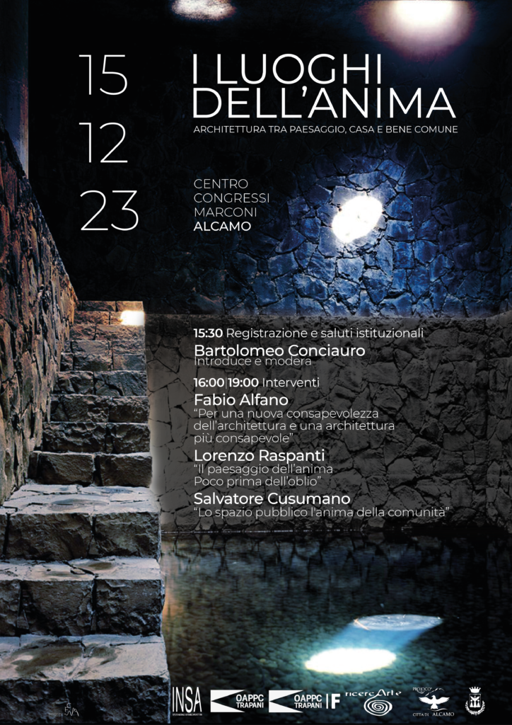 Convegno "I luoghi dell'anima" 15 dicembre 2023